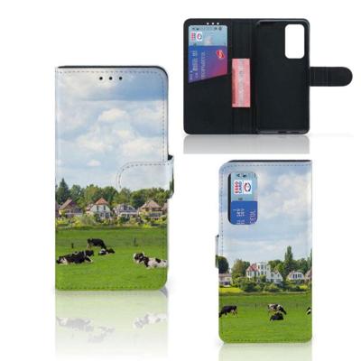 Huawei P40 | Telefoonhoesje | Met pasjeshouder | Koeien
