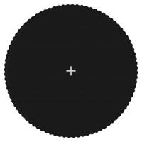 Springmat voor 15 feet/4,57 m ronde trampoline stof zwart - thumbnail