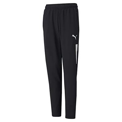 PUMA teamLIGA Pro Trainingsbroek Kids Zwart Wit PUMA teamLIGA Pro Trainingsbroek Kids Zwart Wit