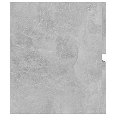 VidaXL 804759 wastafelkast 90x38,5x45 cm betongrijs