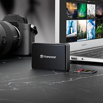 Transcend RDF9K2 All-in-1 Multi Card Reader, USB 3.1 Gen 1 - thumbnail