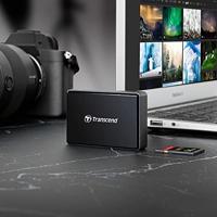 Transcend TS-RDF9K2 Externe geheugenkaartlezer USB-A 3.1 Gen 1 Meerdere kleuren - thumbnail