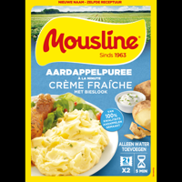 Mousline Aardappelpuree a la Minute Creme Fraiche 2 x 93 g bij Jumbo - thumbnail