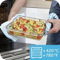 Tefal k30103 masterseal glazen vershoudbakje 0.9l rood - thumbnail