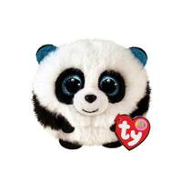 TY Puffies Knuffelbal Panda Bamboo 10 cm - thumbnail
