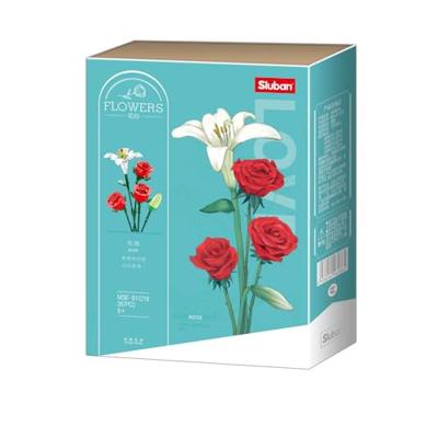 Sluban Flowers roos (m38-b1121b)
