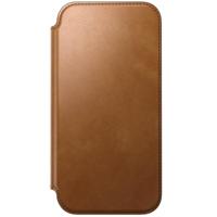 Nomad Modern lederen folio iPhone 17 Pro Max - English Tan - thumbnail