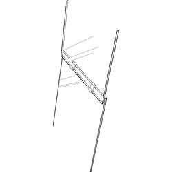 6 stuks! Glashaken / crochets a verre S - 20 X Royal Well - Royal well