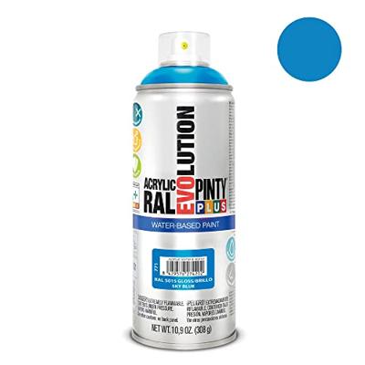 Sprayverf Pintyplus Evolution RAL 5015 Waterbasis Sky Blue 400 ml