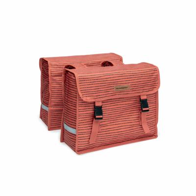 Dubele Fietstas/ Fietstas Fiori Double Nomi Red