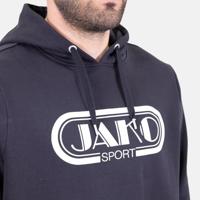 JAKO 6711 Sweater Met Kap Retro - Zwart - M - thumbnail