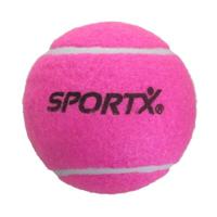 SportX jumbo tennisbal l roze, 13cm - thumbnail