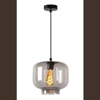 Lucide MEDINE - Hanglamp - Ø 25 cm - 1xE27 - Fumé - thumbnail