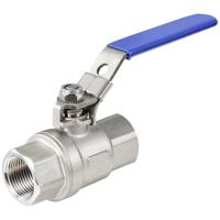 TRU COMPONENTS TC-2PC-DN20-316 TC-12770352 Standaard kogelkraan Schroefdraad (binnen): G3/4 64 bar (max) 1 stuk(s) - thumbnail