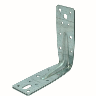 GB hoekanker met ril 125x125/46x2.5 sendzimir verzinkt | 50 stuks - GB072260050