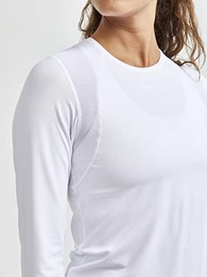 Craft 1908769 Adv Essence Ls Tee Wmn - White - XL Craft 1908769 Adv Essence Ls Tee Wmn - White - XL