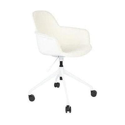 Zuiver Bureaustoel 'Albert Kuip' Met armleuning, Bouclé