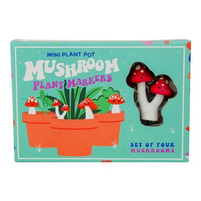 Bloempot paddenstoelen (set van 4)