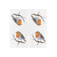 Esschert Design Servetten roodborst 33cm - thumbnail