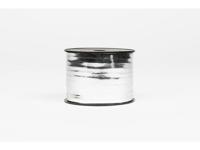 Krullint 250mx5mm metallic zilver - thumbnail