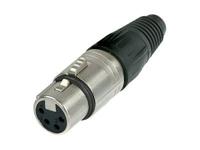 Connector XLR Female Zilver - thumbnail