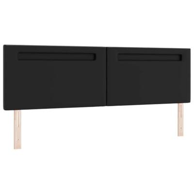 Boxspringbed met Matras in Zwart, Super King Size, Faux Leer