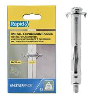 Rapid Hollewandpluggen | Ø8x46 | 16 - 26 mm plaatdikte | 25 kg draagkracht - 5001561 - thumbnail