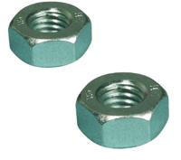 Zeskantmoer verzinkt m8 - thumbnail
