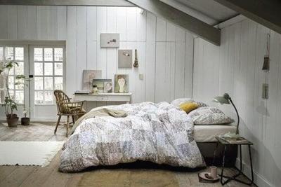 Ariadne at Home Ariadne at Home Patches Dekbedovertrek Naturel 140x200/220 cm