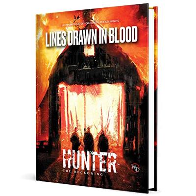 HUNTER RECKONING RPG LINES DRAWN IN BLOOD CHRONICLE BOOK HC