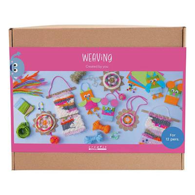 Creativ Company Groepsset hangers uilen en muizen weven Creativ Company Groepsset hangers uilen en muizen weven