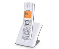 Alcatel F530 - Draadloze telefoon met geavanceerde oproepblokkering, handsfree, groot scherm met achtergrondverlichting, VIP-beltonen, 10 oproepmelodieën, grijs - thumbnail