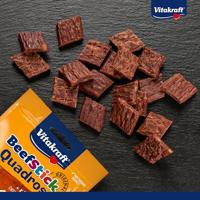 VITAKRAFT Beef Stick Quadros Cheese - traktatie voor hond - 70 g - thumbnail