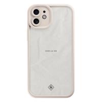 iPhone 11 beige case - Vive la vie - thumbnail
