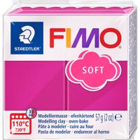 Boetseerklei Fimo soft 57 gram framboos - thumbnail