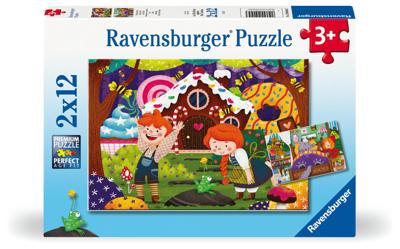 Ravensburger legpuzzel sprookjes, 2x12st.