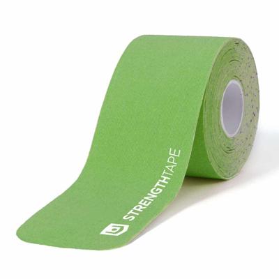 StrengthTape Rol 5 meter | Pre-Cut | Groen | Vermindert druk en pijn op de gewenste lichaamsdelen | PR15550-GR