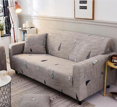 Sofa covers all-inclusive slip-resistente sectionele elastische volledige Bank cover sofa cover en kussensloop specificatie: drie zits + 2 pc's kuss