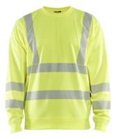 Blåkläder High-Vis Sweatshirt 35622538 | High-Vis Geel | Maat XL - 7330509831977 - thumbnail
