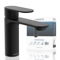 Schutte MONTANA wastafelmengkraan |Zwart Mat - 32316 - thumbnail