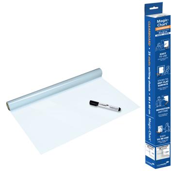 Magic-Chart Legamaster Whiteboard 600x800mm transparant 25 vel