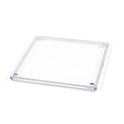 Hammond Electronics 1591UC 1591UC Behuizingsdeksel (l x b) 120 mm x 120 mm Polycarbonaat Natuur 1 stuk(s)