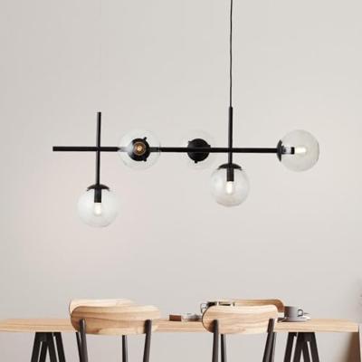 Brilliant 5-lichts design hanglampAriol zwart - 99220/93