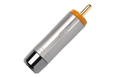 QED: Reference Analoc RCA - 10 stuks - Zilver/Oranje QED: Reference Analoc RCA - 10 stuks - Zilver/Oranje