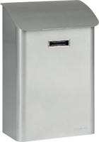 Practo Garden - Brievenbus - Leeds - Gelakt staal - Zilvergrijs - thumbnail