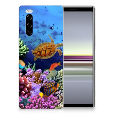 Sony Xperia 5 TPU Hoesje Vissen Sony Xperia 5 TPU Hoesje Vissen