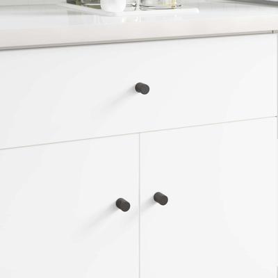 Kastknop 1011 pcs Zwart IJzer