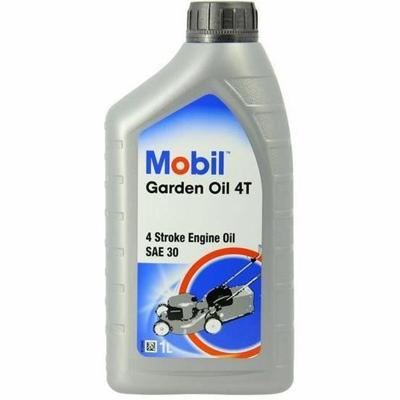 Motoroliecontainer - MOBIL - M-GARDEN 4T SAE30 - 1 L - 4 seizoenen