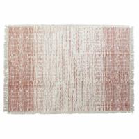 Tapijt DKD Home Decor Beige Oranje Franjes 160 x 230 x 1 cm - thumbnail