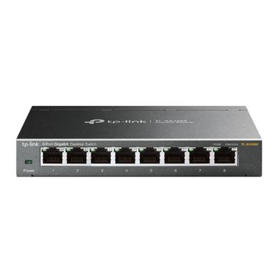 Switch TP-Link TL-SG108S RJ-45 x 8 Zwart - thumbnail